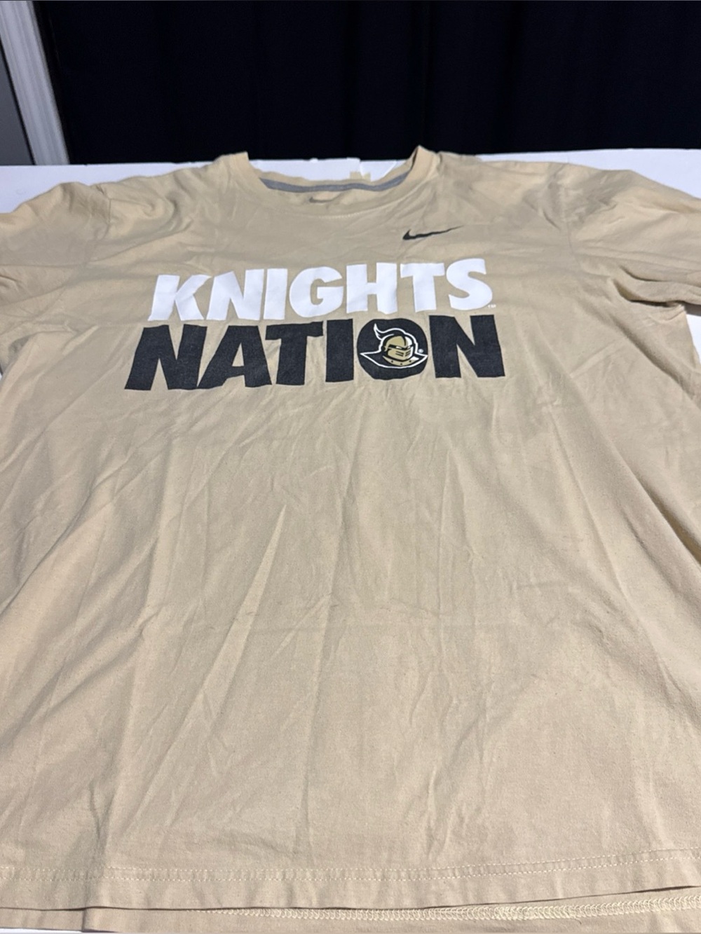 XL Gold Nike Ucf Knights Nation T Shirt